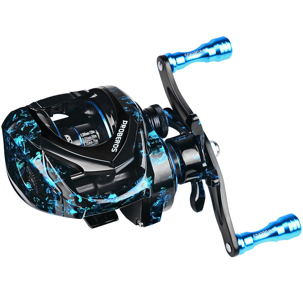 PROBEROS VHB120 Metal Baitcasting Reel 3+1BB Bearing Fishing Reel PROBEROS VHB120 Metal Baitcasting Reel 3+1BB Bearing Fishing Reel